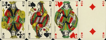 09896 Belgisch Genuesisches Bild Poker Whist No 151