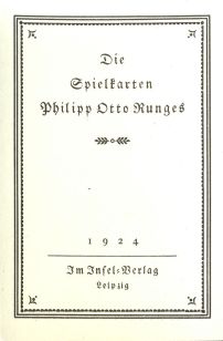 09948 Rungesche Spielkarten ND Titelkarte