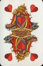 10000 Neue Altenburger Spielkarte II RS Werdau Herz Daus 10000 Neue Altenburger Spielkarte II RS Werdau Herz Daus