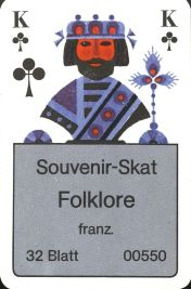 10273 Interflugkarte I Folklore Skat Titelkarte