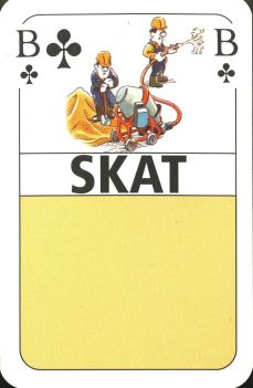 10320 Bauarbeiter Skat Titelkarte 10320 Bauarbeiter Skat Titelkarte