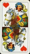 10475 Tarot Cego Nr 4130 Herz Reiter