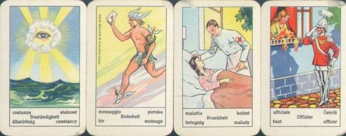 10783 Aufschlagkarte No V 10783 Aufschlagkarte No V