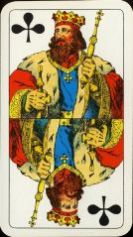 11812 Tarot Cego Nr 18001 Schmid Kreuz Konig