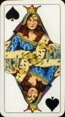 11812 Tarot Cego Nr 18001 Schmid Pik Dame