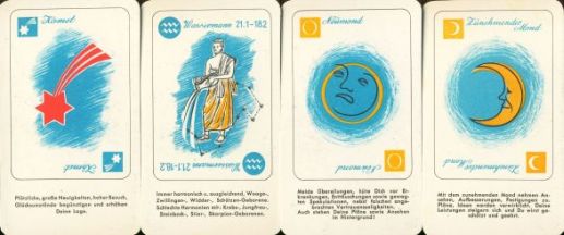 12925 Astrologisches Kartenlegespiel