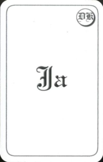 13223 Antikes Lenormand fur Kartenleger Sonderkarte Ja