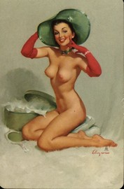Elvgren 003 Top Hat A 1948
