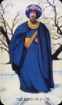 09717 Witches Tarot King of Cups 09717 Witches Tarot King of Cups