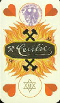 09768 Deutsche Bergbaukarte DF ND Herz As 09768 Deutsche Bergbaukarte DF ND Herz As