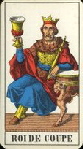 09966 Tarot de Besancon Muller Roi de Coupe