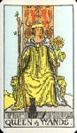 10907 Rider Waite Queen of Wands