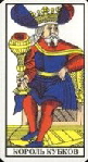 11325 Tarot de Marseille Russland Becher Konig