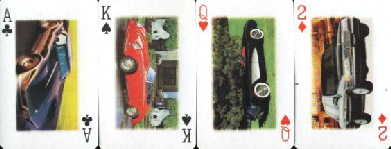 11447 Car Playing Cards