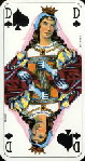 11564 Tarot Gendarmerie Var B Pik Dame 11564 Tarot Gendarmerie Var B Pik Dame