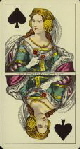 12957 Grazer Landschaftstarot ND Pik Dame 12957 Grazer Landschaftstarot ND Pik Dame