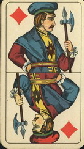 13262 Adler Cego VASS Altenburg 1940c Karo Bube 13262 Adler Cego VASS Altenburg 1940c Karo Bube