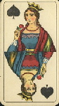 13262 Adler Cego VASS Altenburg 1940c Pik Dame 13262 Adler Cego VASS Altenburg 1940c Pik Dame