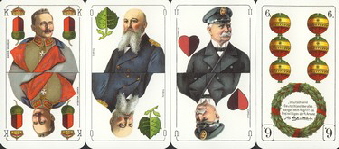 13283 Deutsche Kriegs-Spielkarte - ND 01 13283 Deutsche Kriegs-Spielkarte - ND 01
